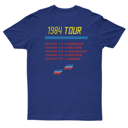 "France 1984" On Tour T-Shirt white