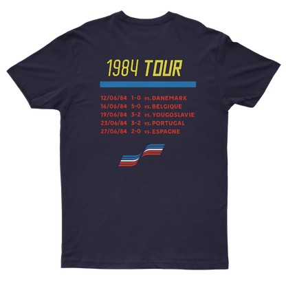 "France 1984" On Tour T-Shirt white