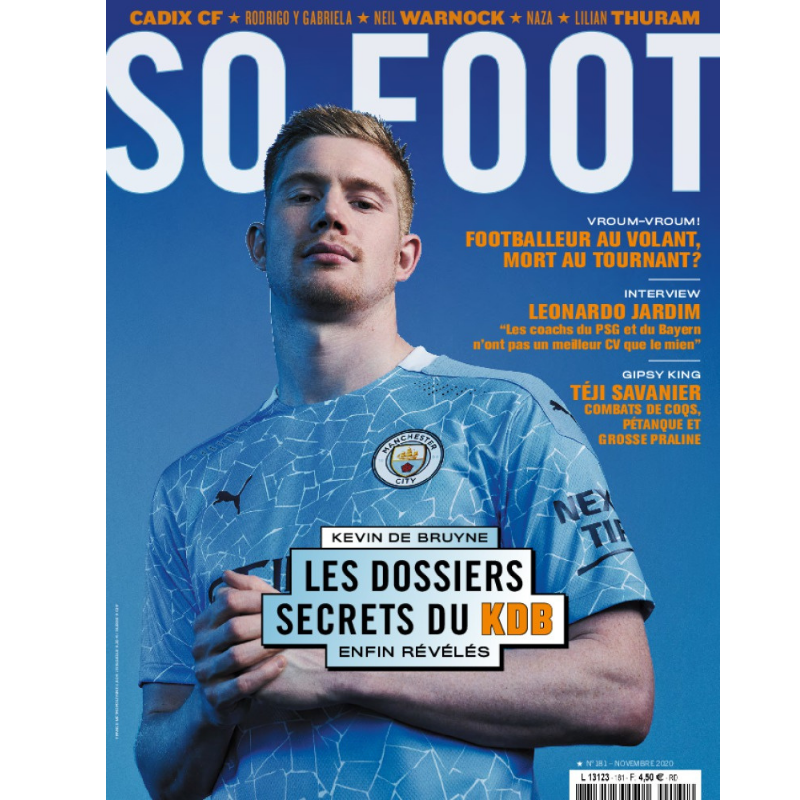 So Foot #181 : Kevin De Bruyne KDB