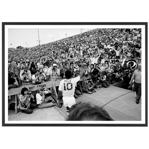 Présentation de Pelé au Cosmos, 1975