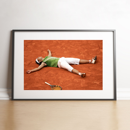 Nadal célèbre son premier titre à Roland, 2005