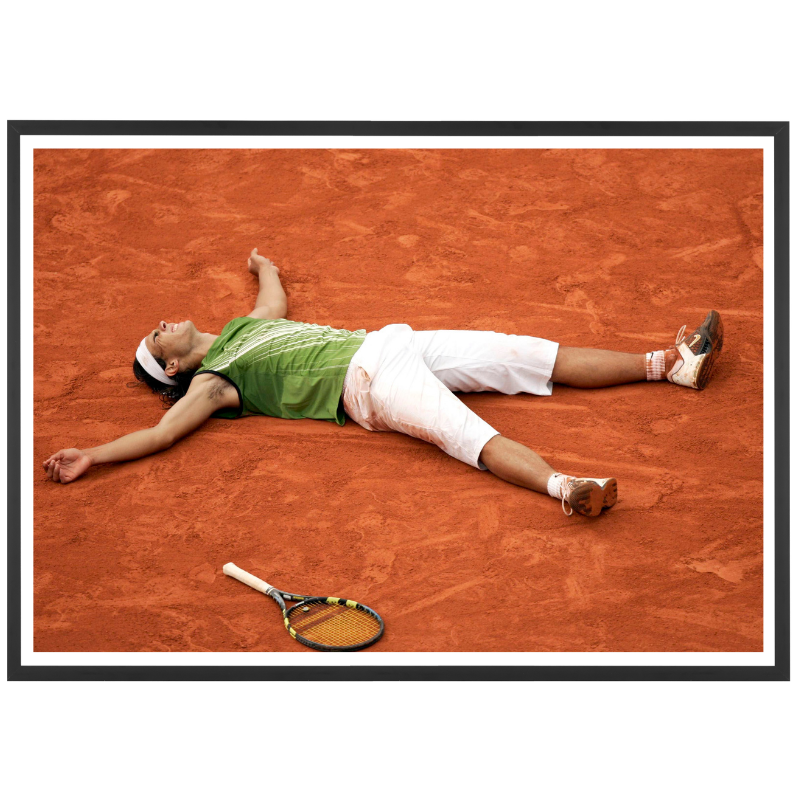 Nadal célèbre son premier titre à Roland, 2005