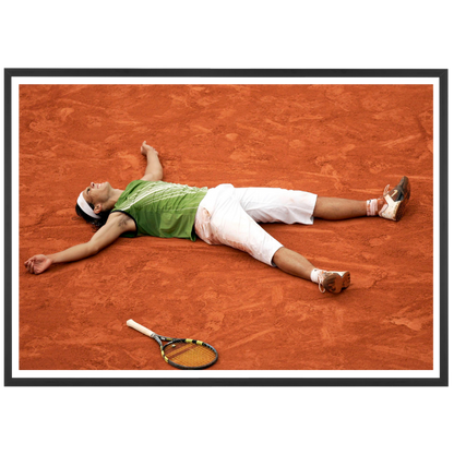 Nadal célèbre son premier titre à Roland, 2005