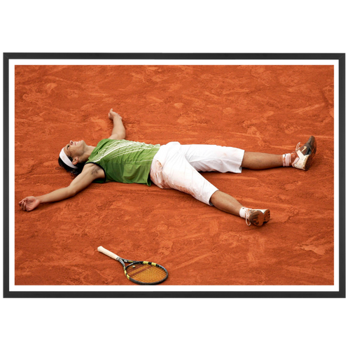Nadal célèbre son premier titre à Roland, 2005
