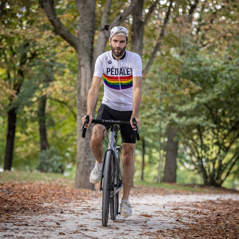 Maillot de cyclisme "Team Pédale!"