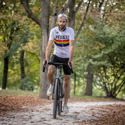 Maillot de cyclisme "Team Pédale!"