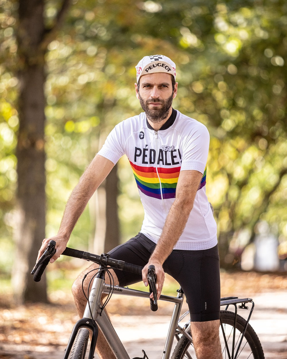Maillot de cyclisme "Team Pédale!"
