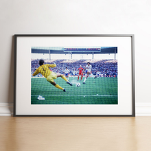 Charger l'image dans la galerie, Penalty de Michel Platini, 1984