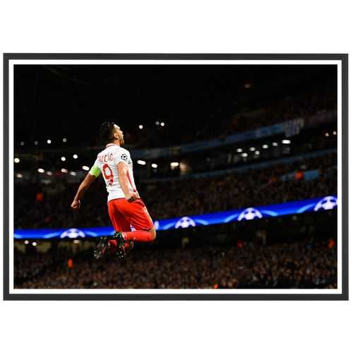 Falcao dans le ciel de Manchester, 2017