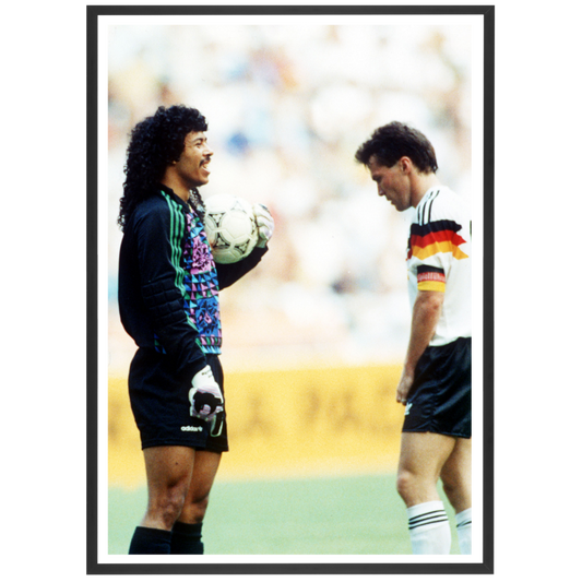 Lothar Matthäus e René Higuita, Coppa del Mondo 1990