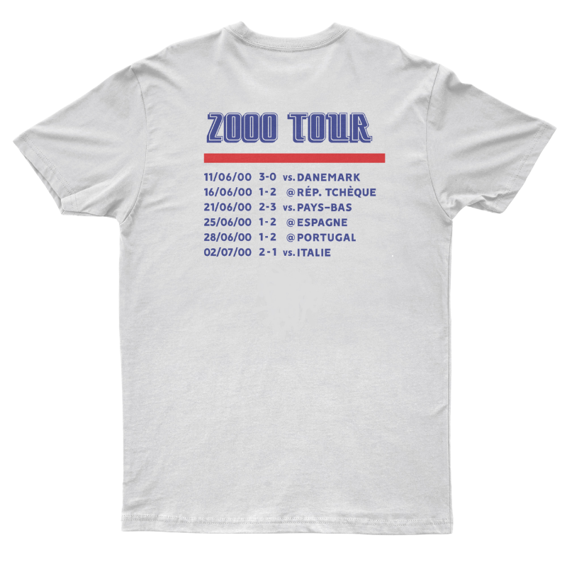 "France 2000" On Tour T-Shirt white