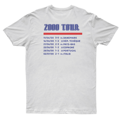 "France 2000" On Tour T-Shirt white