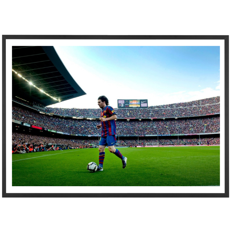 Lionel Messi au Camp Nou, 2010