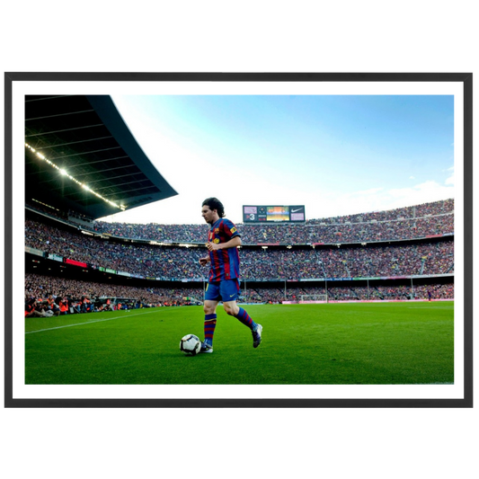 Lionel Messi au Camp Nou, 2010