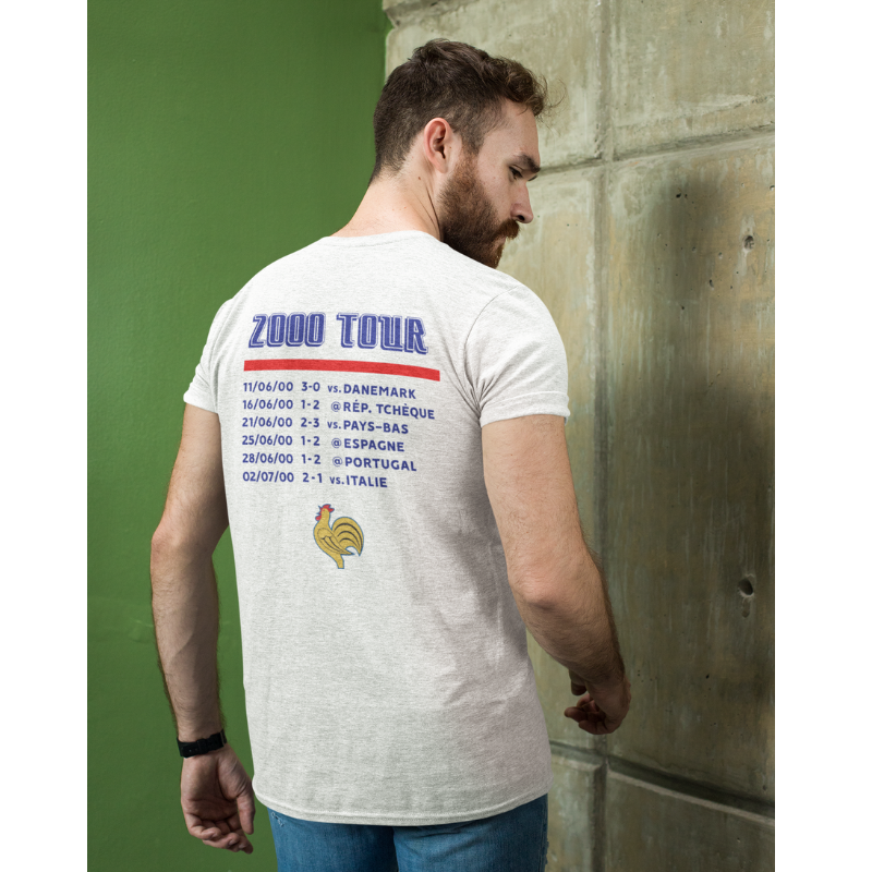 "France 2000" On Tour T-Shirt white