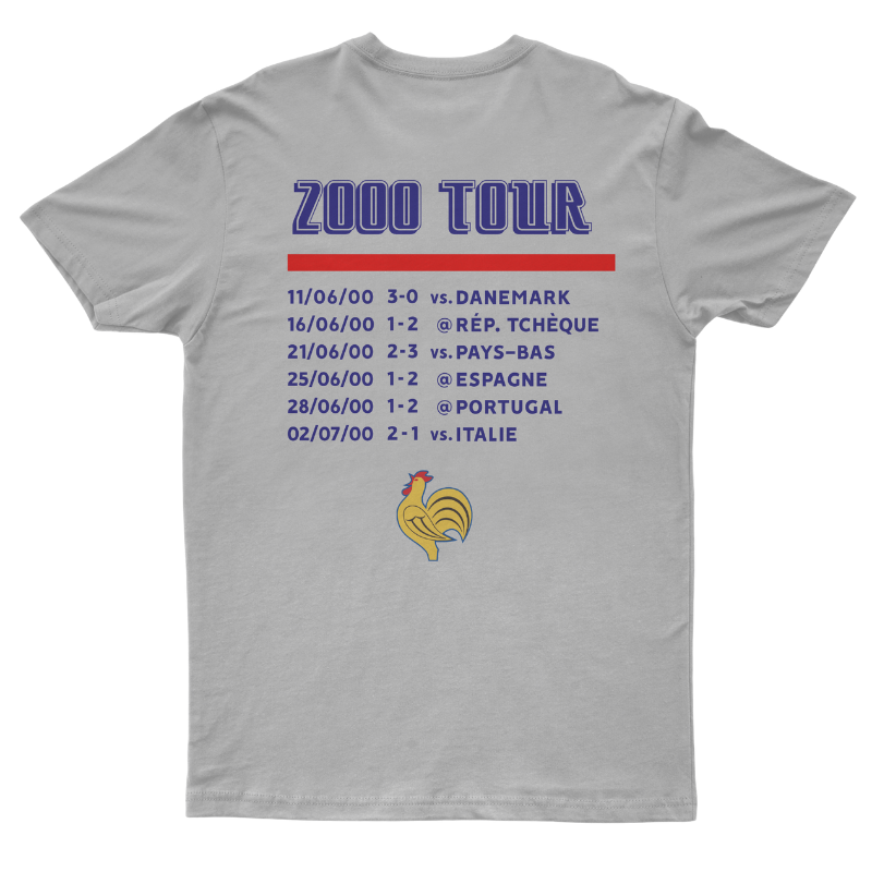 "France 2000" On Tour T-Shirt white