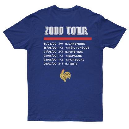 "France 2000" On Tour T-Shirt white