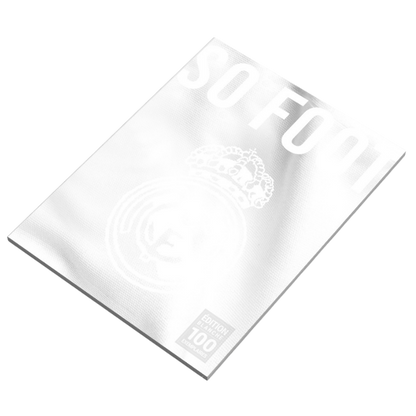 SO FOOT collector 100% Real Madrid, édition blanche