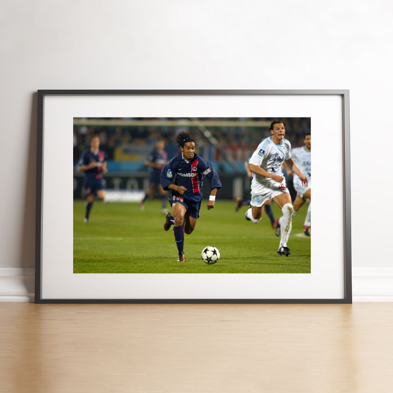 Course de Ronaldinho face à l'OM, 2003