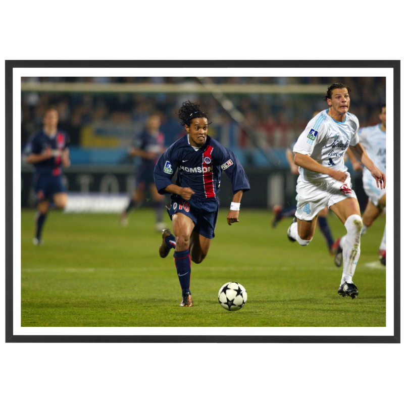 Course de Ronaldinho face à l'OM, 2003