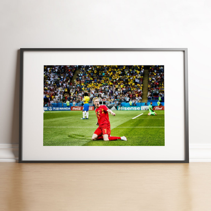 La gioia di Kevin De Bruyne, 2018