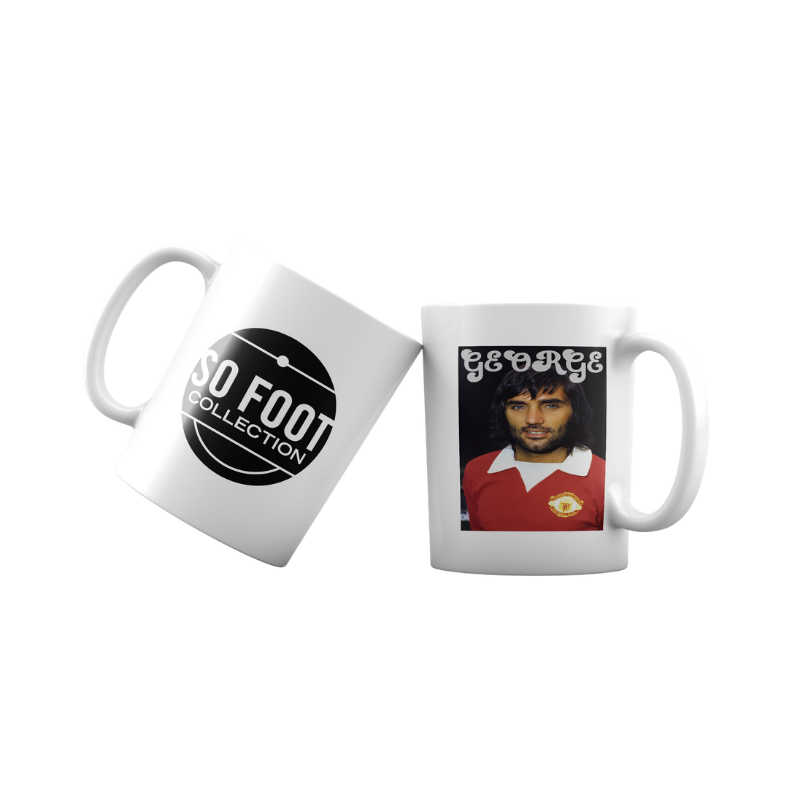Mug George Best portrait