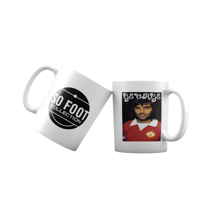 Mug George Best portrait