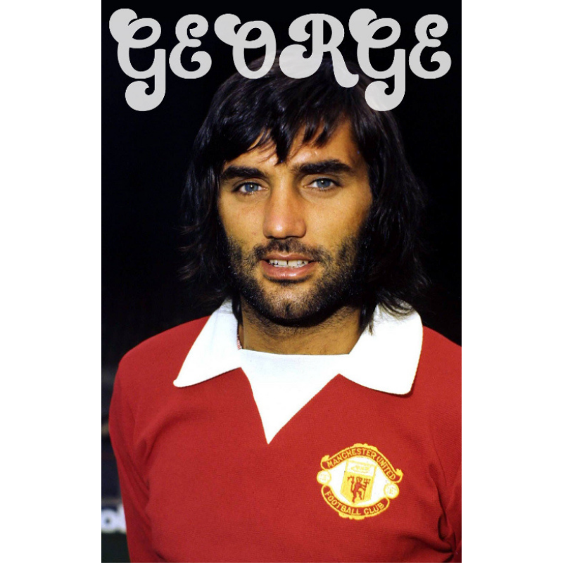 Mug George Best portrait