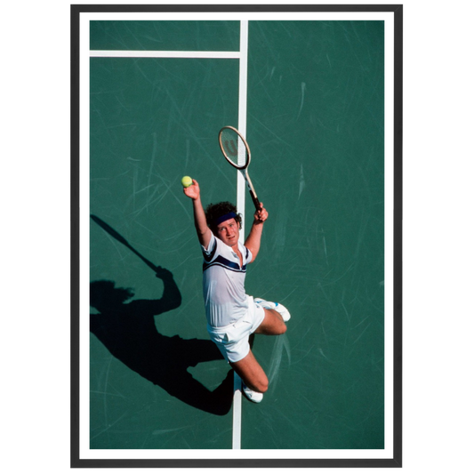 McEnroe's serve, US Open 1980