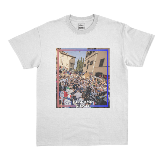 Maglietta con foto bianca Curva Pinot