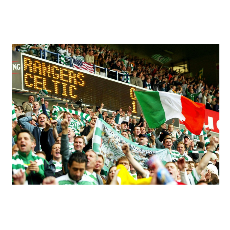 Joie des fans du Celtic Glasgow, Old Firm 2003