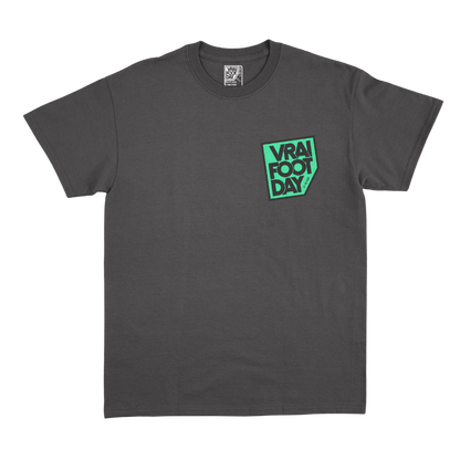 T-shirt "Vrai Foot Day" noir