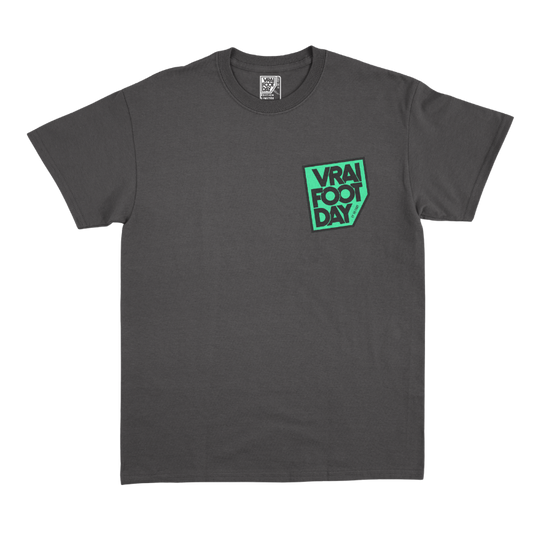 T-shirt "Vrai Foot Day" noir