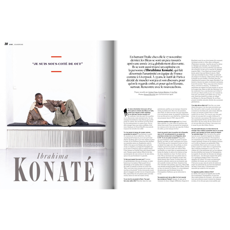 Quindi piede n. 222: Ibrahima Konaté