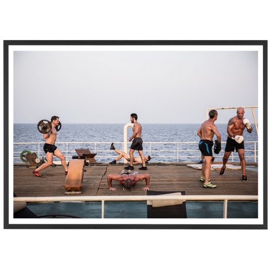 Floating armory in the Red Sea, 2016