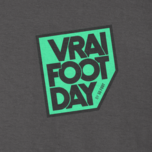 Charger l'image dans la galerie, T-shirt "Vrai Foot Day" noir