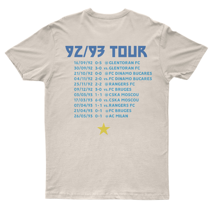 Maglietta nera "Marsiglia 93" On Tour