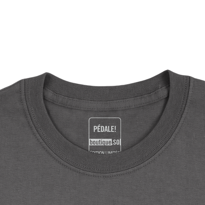 T-Shirt PÉDALE!  Noir et Vert