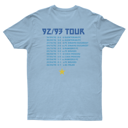 Maglietta nera "Marsiglia 93" On Tour