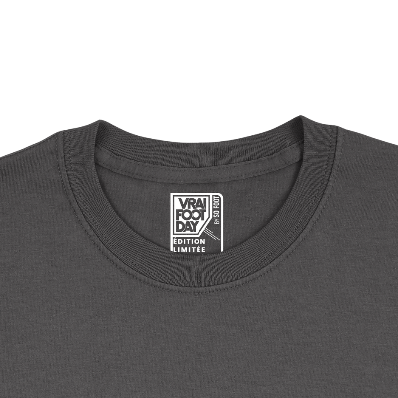 T-shirt "Vrai Foot Day" noir