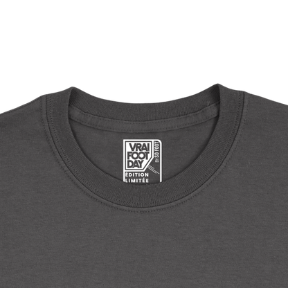 T-shirt "Vrai Foot Day" noir