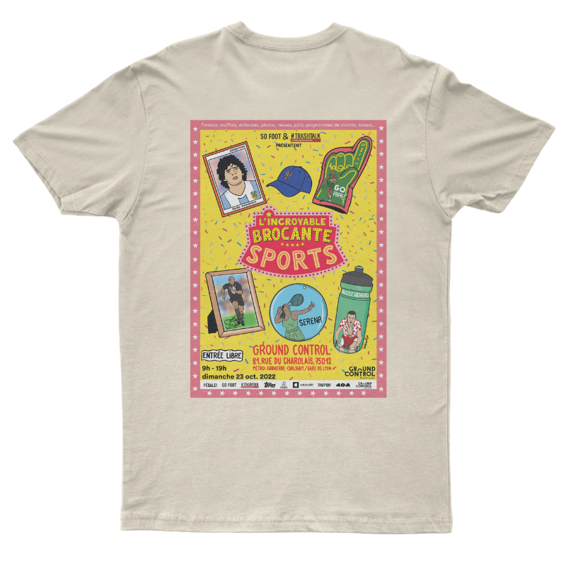 T-Shirt staff "Incroyable Brocante Sports"