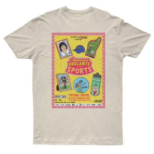 T-Shirt staff "Incroyable Brocante Sports"