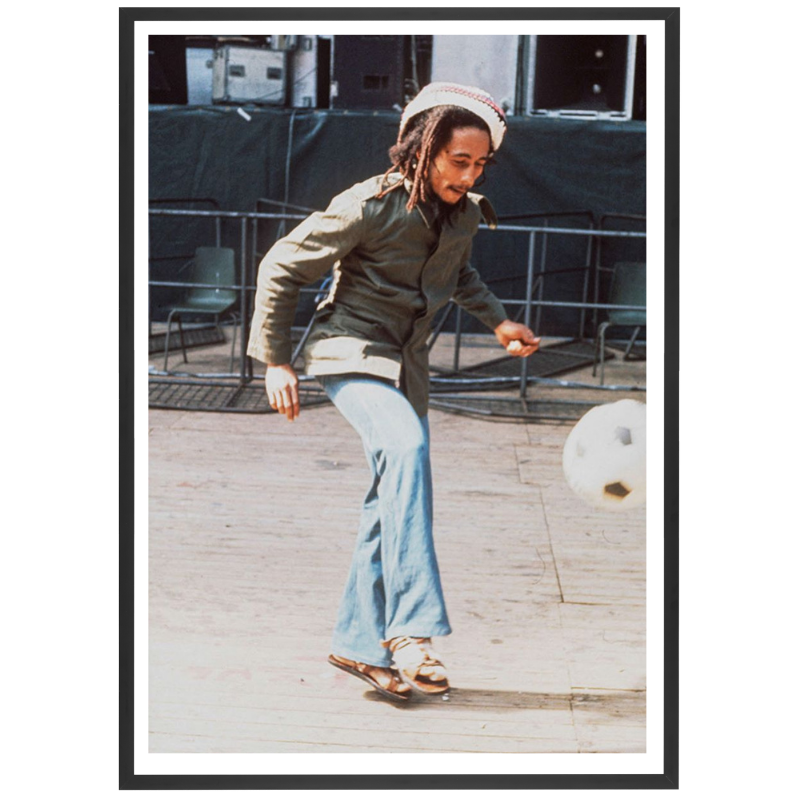 Bob Marley joue au foot en tournée, Bruxelles 1977