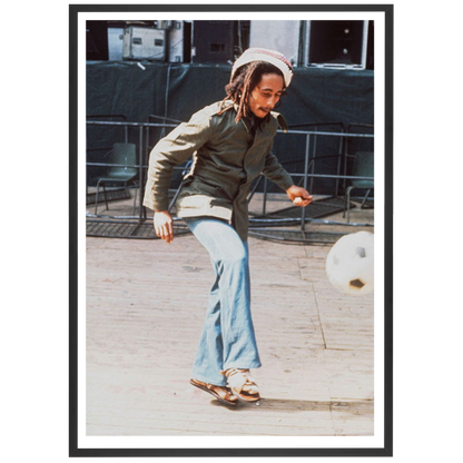 Bob Marley joue au foot en tournée, Bruxelles 1977