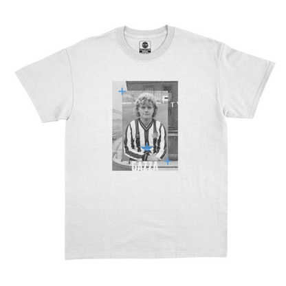 Maglietta bianca di Paul Gascoigne