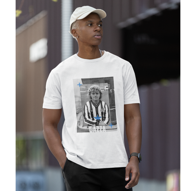 Maglietta bianca di Paul Gascoigne