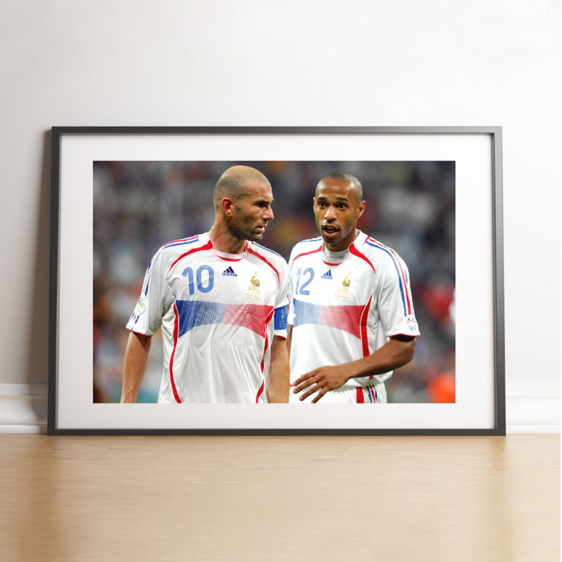 Zinédine Zidane et Thierry Henry, 2006