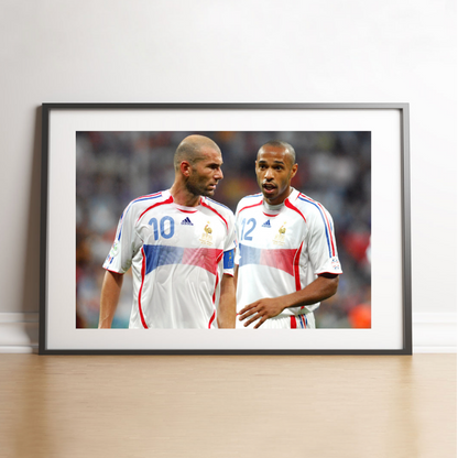 Zinédine Zidane et Thierry Henry, 2006