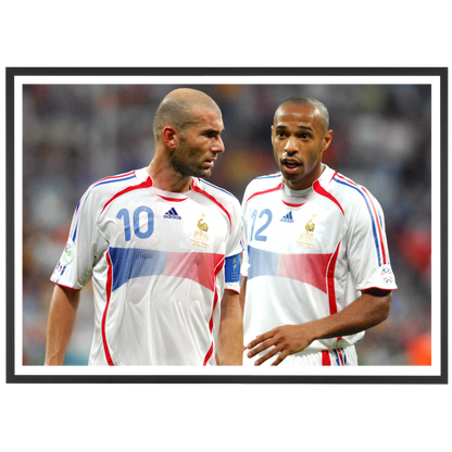 Zinédine Zidane et Thierry Henry, 2006